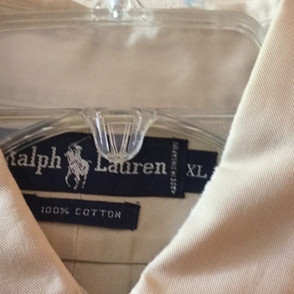 📜 khaki RL Dress Shirt Father’s Day 👔 - Picture 2 of 7